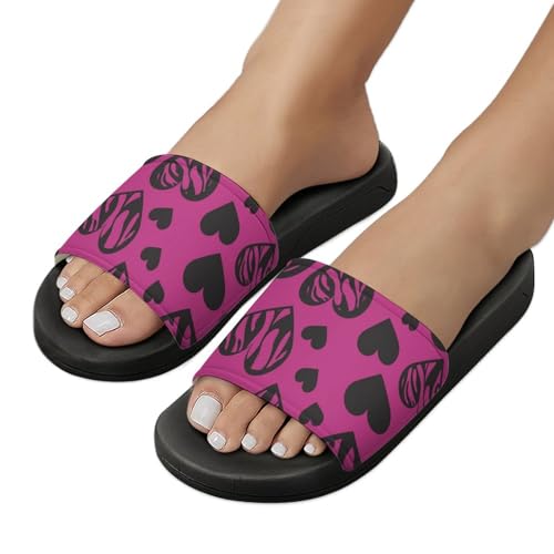 Chaussons de maison slide pour la douche et détente en intérieur