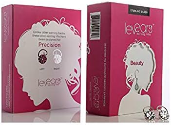 Levears Earring Lifts Sterling Silver