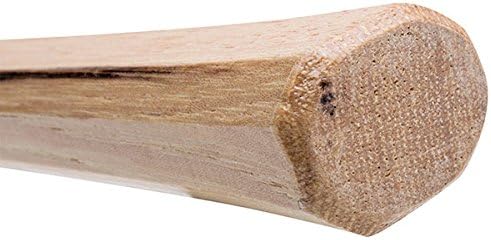 Miniatura 5 de Fairmount - Martillo de cúpula ancha con mango de madera con corona alta, caras redondas y cuadradas para el trabajo, reparación de automóviles y