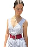 Accessoire de ceinture : avec sa largeur et son design élégant, cette ceinture ceinture ceinture met en valeur votre taille, ajoutant une touche de définition et de style à vos looks, mettant en valeur votre silhouette de manière charmante.