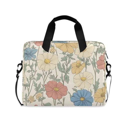 Bolso bandolera para laptop con multiples compartimentos miniatura 1