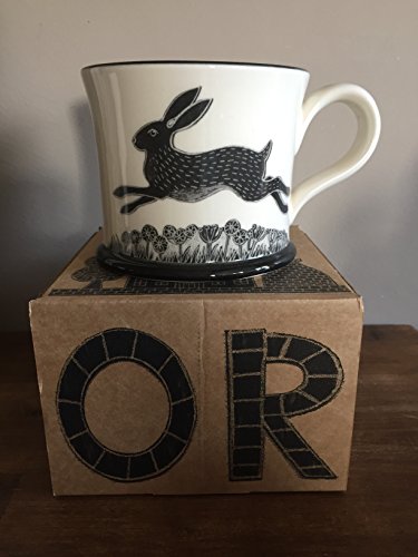 Image of Moorland Pottery Hare Mug Gift Boxed