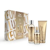 Wella Professionals SP LuxeOil Trio set - Shampoo 200ml, Conditioner 200ml, Elixir 100ml - Limited Edition