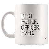 Not Applicable Sarcasm Mug Hilarious Coffee Cup - Friend Birthday Mugs Best Police Officer Ever Career Graduation for Father Mother