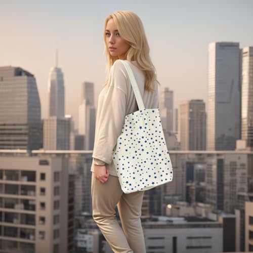 Bolso Tote de Lona para Mujer con Cremallera y Bolsillo miniatura 3