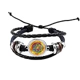 Blume des Lebens Armband Blume des Lebens Mandala Armreif, spirituelles Symbol des Lebens Geschenk, antikes Symbol Armband, PU303