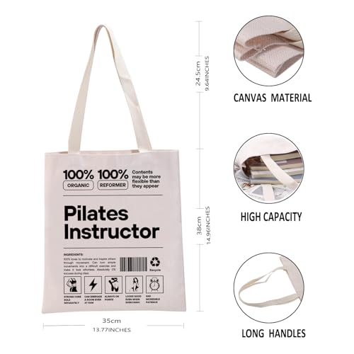 Bolso tote Pilates Lover para instructoras miniatura 4