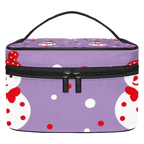 Trousse cosmétique voyage double zip fini le désordre avec ce sac de maquillage mignon