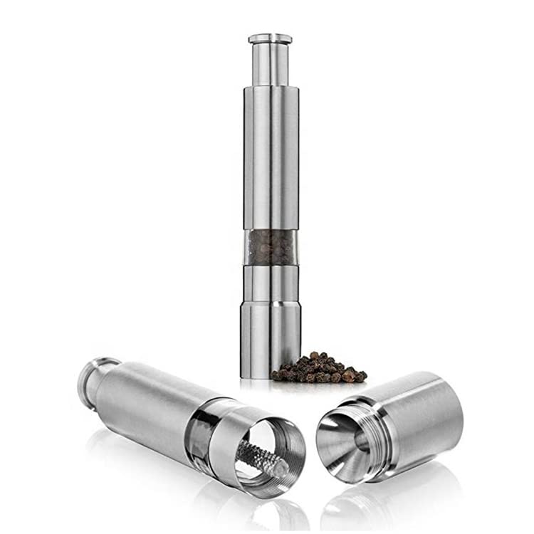 FnS Premium Salt & Pepper Grinder - 2-in-1 Design -1 FnS Premium Salt & Pepper Grinder - 2-in-1 Design -1