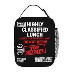 Funny Top Secret Black