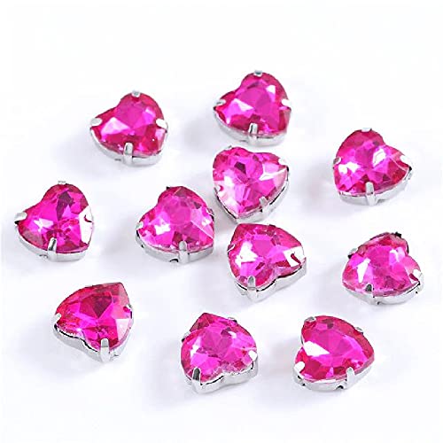 Brillabenny Cuore Pietra CASTONE Cristallo Strass