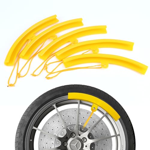 JSMTKJ Protector de Llanta para Autos y Motocicletas