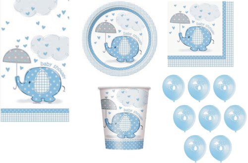 Unique Party bpwfa-4168 Umbrellaphants Baby Shower...