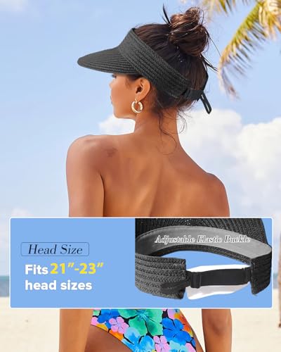Visera de Playa con Proteccion Solar UPF50+ para Mujer miniatura 4