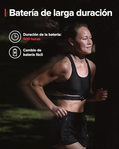Suunto Smart para correr y entrenar con comodidad usando este cinturón negro M 6