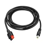 14 AWG Solar Extension Cable YACSEJAO 10FT/3M Solar to DC 8mm Power Plug for Generator Backup Battery and Foldable Solar Panel