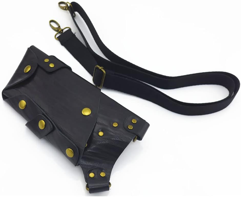 Hair Stylist Scissor Holster Hairdressing Bag Pouch Holder,Genuine Leather Scissors,Barber Salon Case Hairdresser Accessories