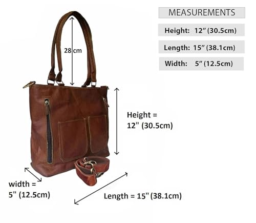 Bolso casual de mujer de cuero genuino Madosh miniatura 6
