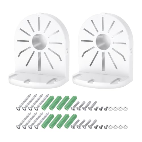 Support de montage de caméra dôme blanc universel de 6,7 pouces pour fixation murale