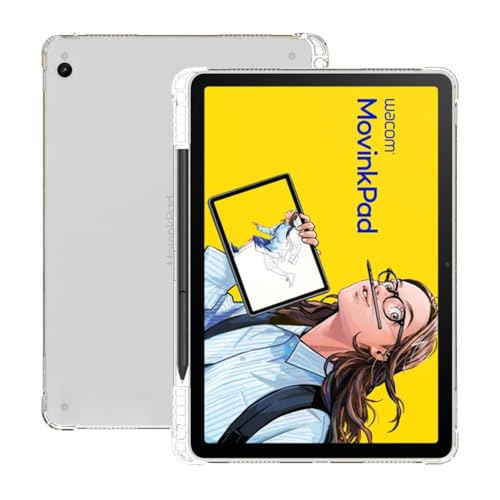 For Wacom MovinkPad 11 ��p �P�[�X 11.45 �C���` �^�u���b�g �J�o�[ RUIXH TPU�f�� ���� �\�t�g�V���R�� �����h�~ �h�� �w��h�~ �������ȒP �y���z���_�[���� �����ď_�炩�� ���K�Ȋ��G �^�u���b�g �J�o�[ (��