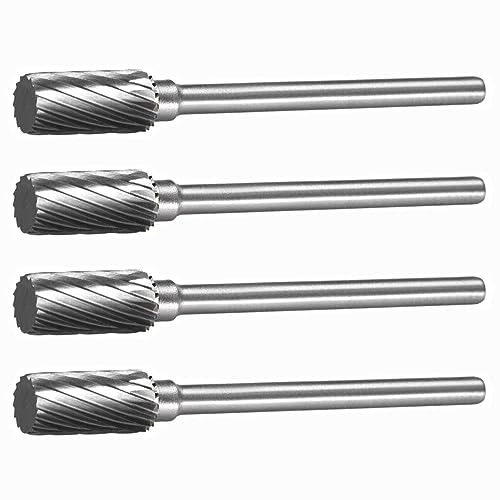 Fresas rotativas de carburo de tungsteno 6mm, pack 4 pcs miniatura 1