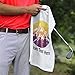 Style In Print Custom Fathers Day Golf Towel Mountains Trees Sun Cotton Bag Accessories White Personalized Text Here