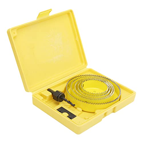 Set de 8 brocas sierra para madera de acero al carbono miniatura 6