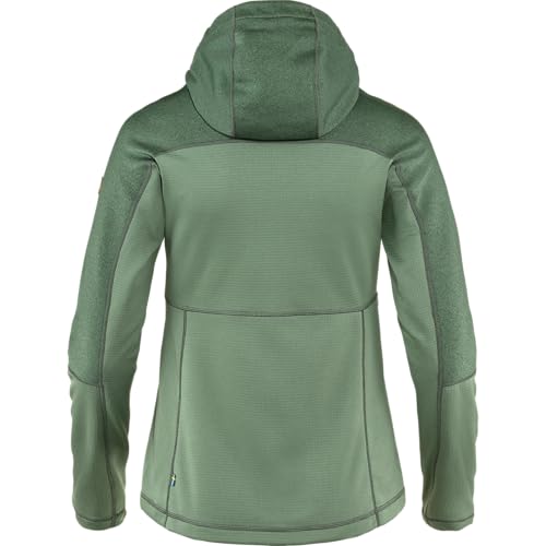 Image of Fjallraven Abisko Trail Women's Hooded Full Zip Fleece - Breathable, Comfortable, Lightweight Fleece Warmth - Hiking