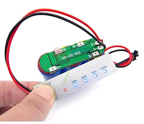 4S 16.8V 18650 Lithium Battery Capacity Indicator Power Level Tester BMS Li-ion Charge Discharge PCB Module 18650 LCD