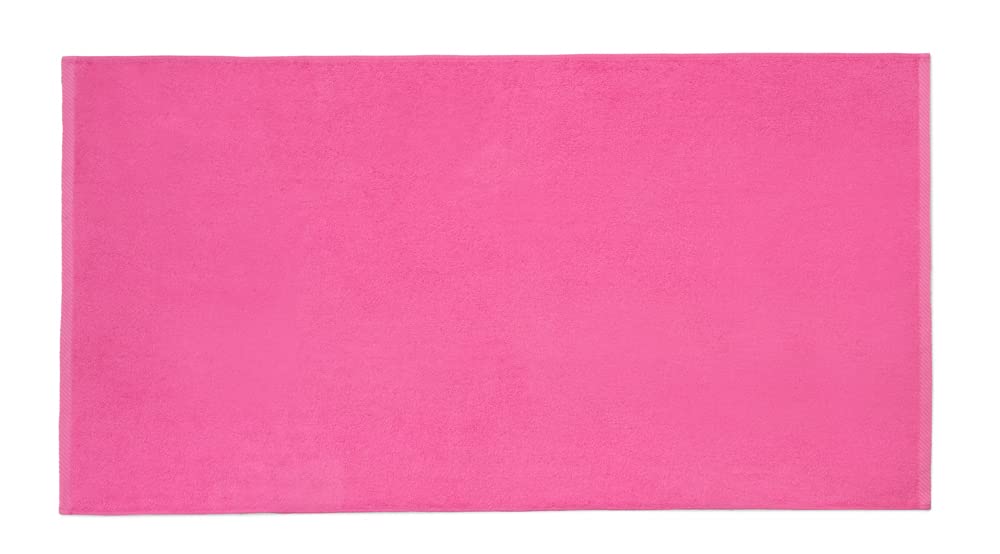 Top Towels - Set of 2 bath or shower towels - Bath towels - 100% cotton - 400 g/m2 - Measure 70 x 140 cm, Strawberry, 70x140cms - Image 3