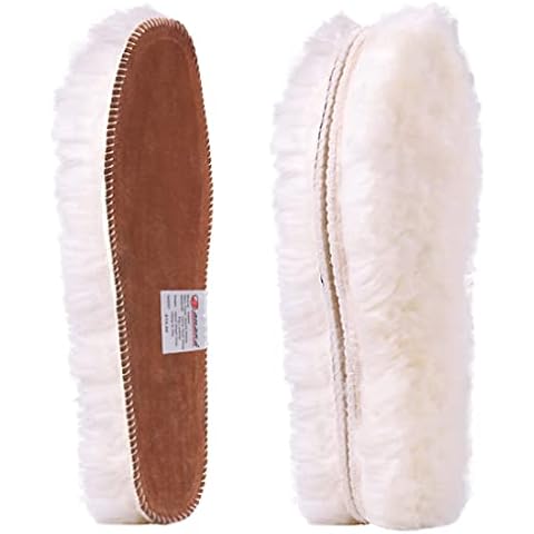 Ailaka Women's Premium Thick Sheepskin Insoles Cover