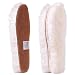 Ailaka Womens Premium Thick Sheepskin Insoles/Inserts, Warm Fluffy Fleece Wool Replacement Insoles for Shoes Boots Slippers