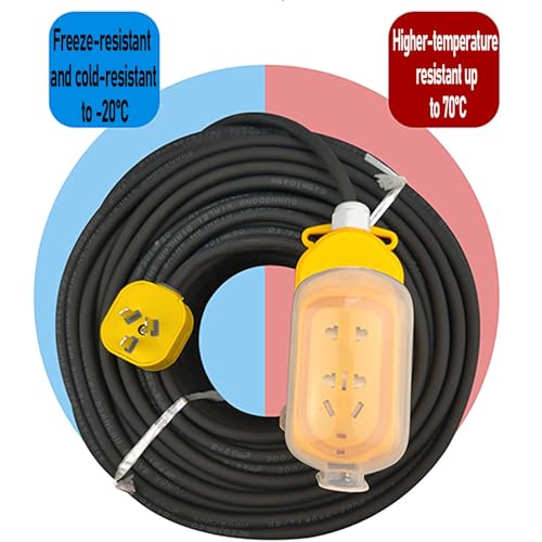 Rallonge électrique extérieur étanche câble alimentation cuivre 2.5 - 5