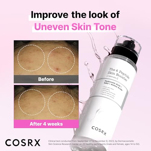 COSRX 6X Peptide Collagen Booster Toner Serum with Copper Peptides, Niacinamide & Hyaluronic Acid Skin Renewal Boosting Facial Essences, Korean Skin Care, 5.07 fl.oz, Stocking Stuffers - Image 3