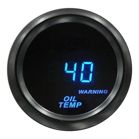 AUCELI Car Oil Temperature Gauge Cover