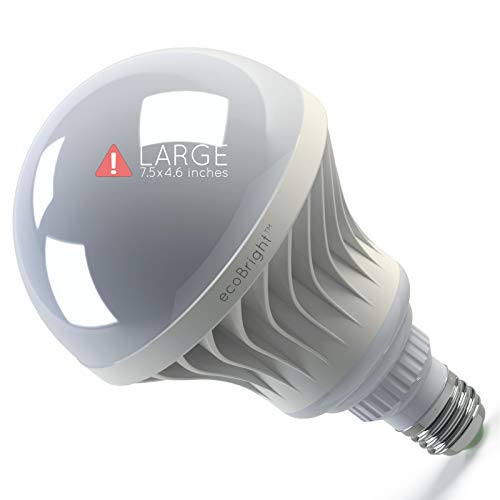 ecoBright 30W (250W 3000LM LED Light Bulb, 3000K Warm White (Non-dimmable)
