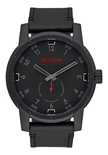 NixonYPatriotU[ One Size All Black/Stamped