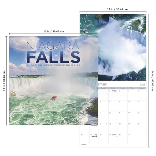 Trends International 253015 2025 Niagara Falls Wall Calendar thumb #6