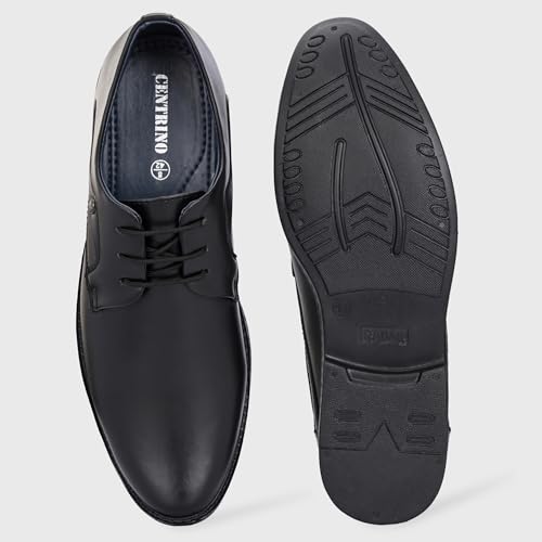 Image of Centrino Formal Shoe for Men | Soft Cushioned Insole for All-Day Comfort | Stylish & Elegant Design | Perfect for Office, Business Casual & Formal Attire 7663