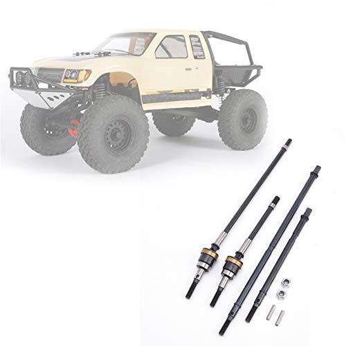 Eje de transmisión CVD de acero para Wraith y SCX10 II RC 2