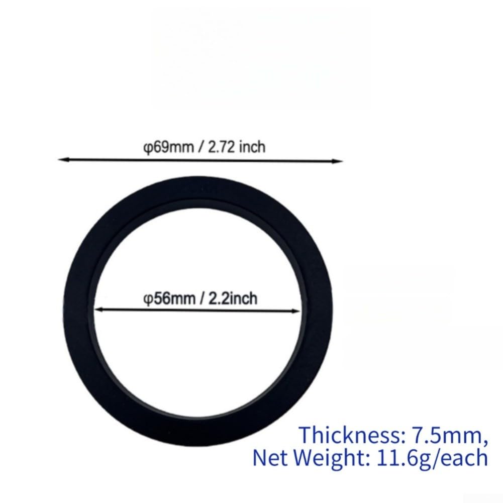 Junta Tórica Silicona Negra 7x7x1cm Anti Fugas