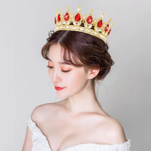 YOUlDIANZI Birthday Crowns for Women, Rose-Gold Birthday Girl Sash & Birthday Tiara for Women Set, Princess Rhinestone Birthday Girl Headband Birthday Gifts for Women, Sweet Happy Birthday Accessories