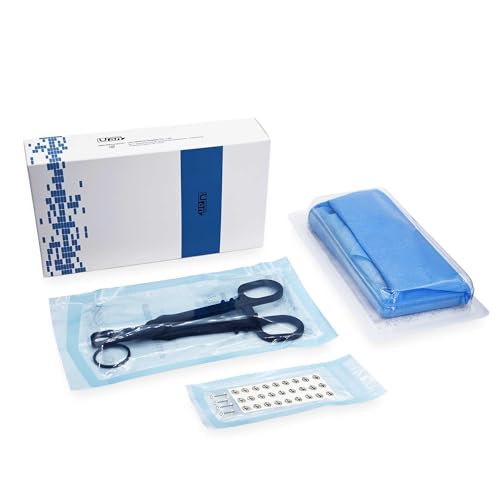 UAN Titanium Jewelry Sterile Piercing Kit - Body Piercing (16G)