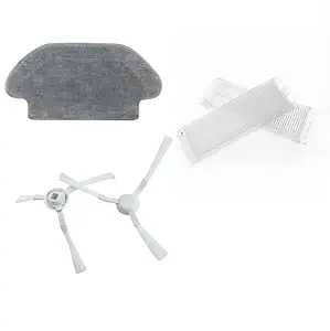 Robo Mate 3 in 1 Maintenance Kit for Xiomi 2S Viomi V3 VIOMI SE Xiomi Mi Mop P| 2 Mopping Pad + 2 HEPA Filter + 2 Spinning Brush