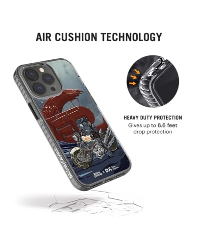 Image of DailyObjects Bond Beyond Time Stride 2.0 Magnetic Case Cover Compatible with iPhone 14 Pro Max | Wireless Charging Slim Back Cover | 2 Layer Edge Protection & Shockproof