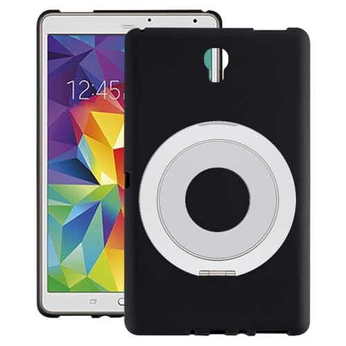Coque Samsung Galaxy Tab S 8.4 SM-T705 housse protectrice noire argent