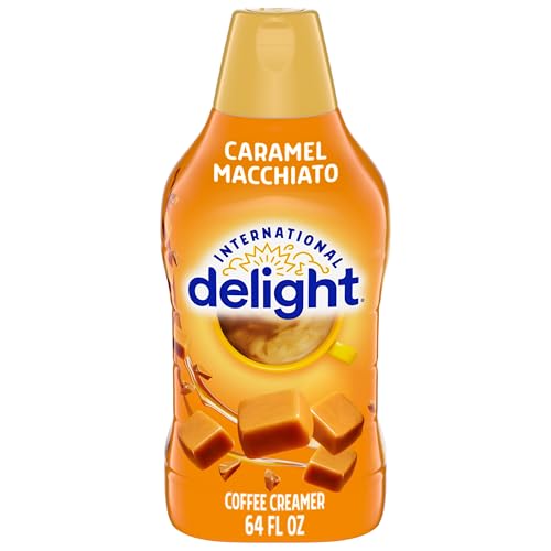 International Delight Coffee Creamer, Caramel Macchiato, Refrigerated Flavored Creamer, 64