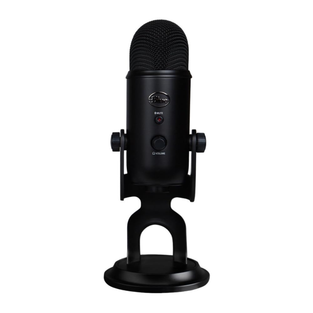 Logicool Blue Yeti A00132 ブラック Logitech Blue Yeti USB Microphone - Professional Audio Quality.
