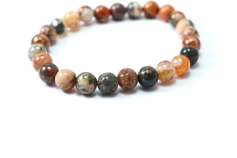 Bracelet agate de feu contre le stress pour retrouver calme intérieur et sérénité