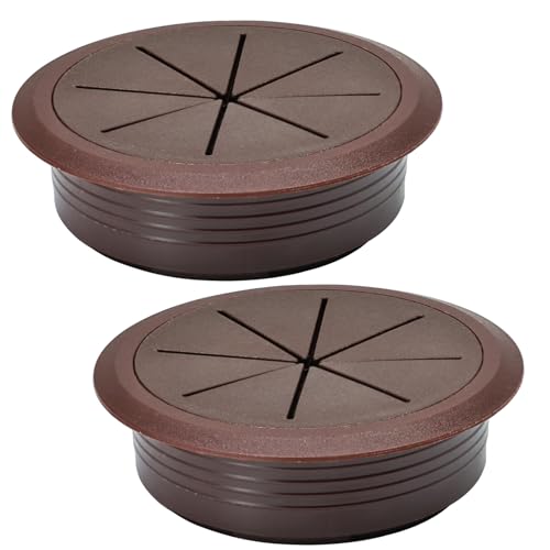 EASYEAH 2 Pcs Desk Grommet 3-1/8